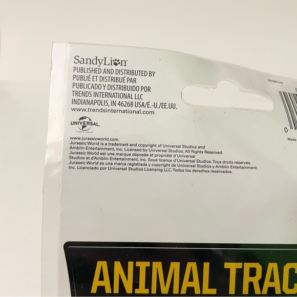 Jurassic World Animal Tracker Decal Sticker Dinosaur - Picture 8 of 13